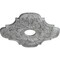 Ekena Millwork Peralta Medallion (Canopies up to 4 5/8"), 17 3/4"OD x 3 1/8"ID x 1"P, Ultra Pure White Crackle CM17PEUWC - alternate 4